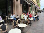 Enjoying The Day In Downtown Helsinki