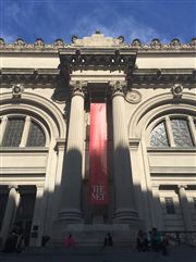 Front Of The Metropolitan Museum Of Art