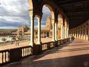 Hallway Of The Plaza De Espana
