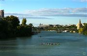 Kayaking Along The Guadalquivir River
