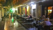 Lively Granada Spain At Night