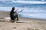 Kitesurfer In Santa Cruz