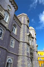 Pena Palace Purple Exterior Wall