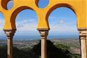 Pena Palace View Of The Landscape