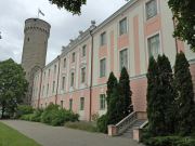 Pink Government Building In Tallinn