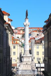 Praca Rossio Statue (Rossio Square) 2