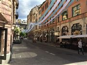Ribbons In The Sky Of Beautiful Downtown Stockholm