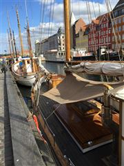 Sailboats On The Nyhaven Waterfront