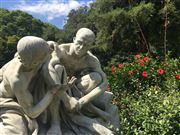 Statue In General San Martin Plaza