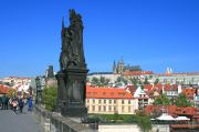 Statue On The Charles Bridge
