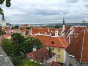 Tallinn Estonia Skyline