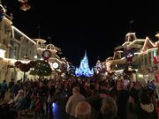 The Beautiful Magic Kingdom At Night