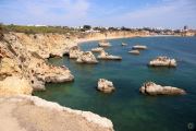 The Rugged Coast Of Portimao