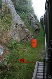 Train Caressing The Cliffs