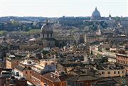 View Of Rome From Top Of Altare Della Patria
