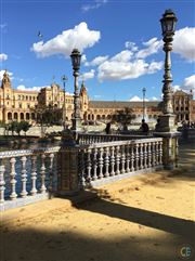 View Of The Plaza De Espana