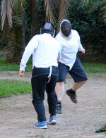 Coimbra Two Men Fencing