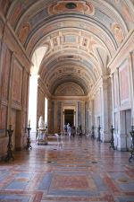 Hallway In The Palace Of Mafra