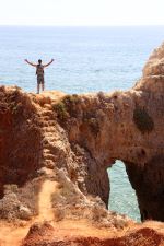 Man On The Cliff - Portimao And Lagos