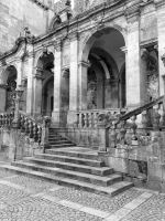 Black And White Porto Architecture