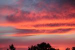 Sunset Through The Clouds