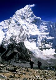 Trekkers In The Himalaya
