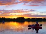 Sunset Canoeing