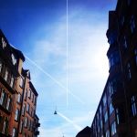 A Big Pair Of Sky Scissors.