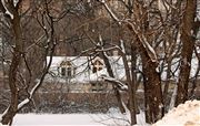 Carriage House In Winter