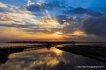 Sunrise Rays Of U Pain Bridge