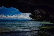 Waves Hitting The Cave