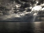 Dramatic Cloud Formation With Sun Ray