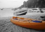 Canoe On The Beach