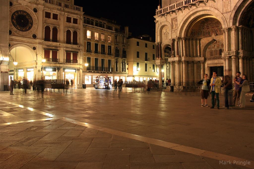 Piazza San Marco At Night