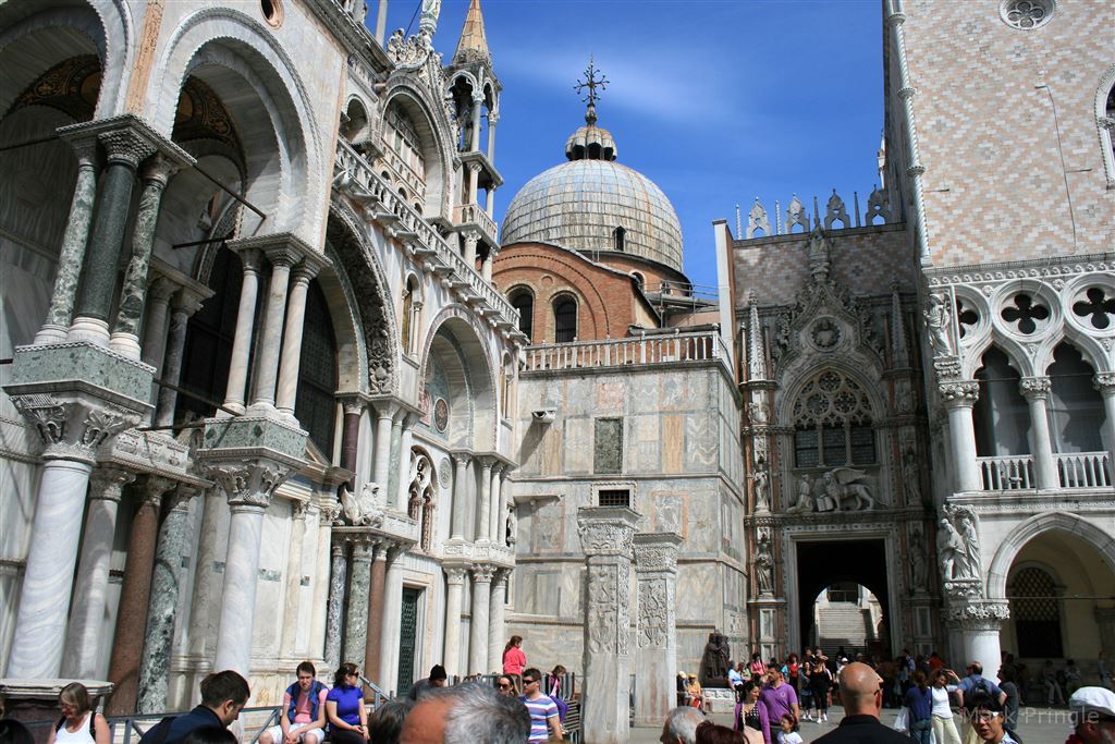 Saint Marks Basilica And Piazza San Marco