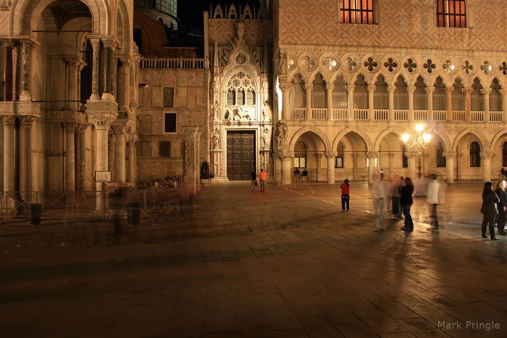 St Marks Square At Night
