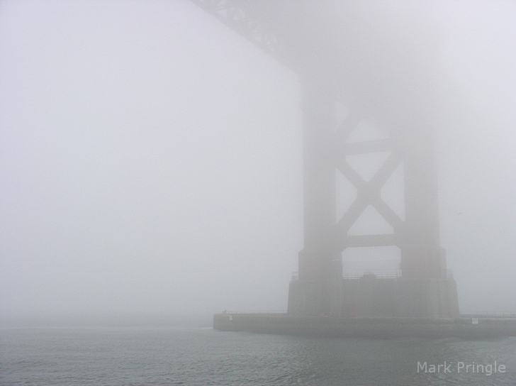 Fog And The Golden Gate Bridge