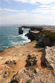 A Perspective Of Peniche S Coastline