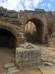 Arched Entry Points To Merida Roman Amphitheater