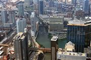 Chicago City Perspective From Willis Tower