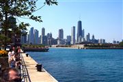 Chicago Skyline From Lake Michigan