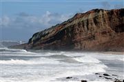 Cliff Face Of Praia Da Gralha