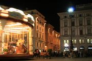 Florence Piazza Della Repubblica At Night