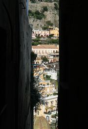 Peering Through Two Walls In Positano 