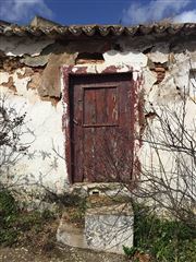 Red Door Peeling House Paint