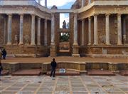 Roman Amphitheater Or Teatro Romano De Merida