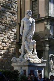 Roman God Neptune At The Palazzo Vecchio