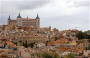 Stone Fortification Of Alcazar Of Toledo