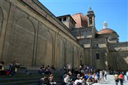 Students At The Basilica Di San Lorenzo