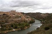 Tagus River And Panorama Of Toledo Spain